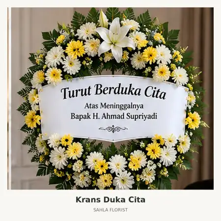 Krans Bunga Duka Cimahi